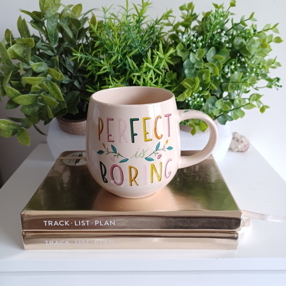 Perfect is Boring Prima Design Coffee Mug